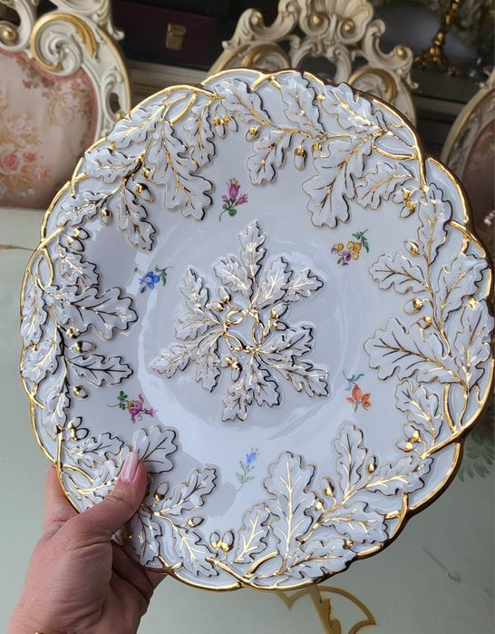 Колекционерска порцеланова Фруктиера Meissen