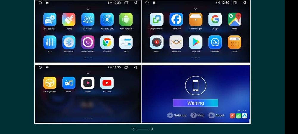 Navigatie Android Dedicata VW, SKODA, SEAT, MONTAJ INCLUS