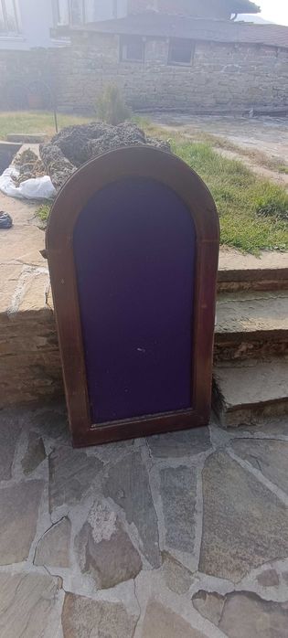 дървена рамка с арка