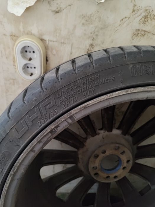 Джанти 19 с хубави летни гуми