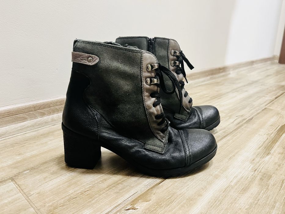 Боти естествена кожа Gabina