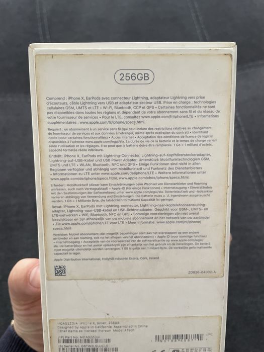 Phone X 256 GB functional