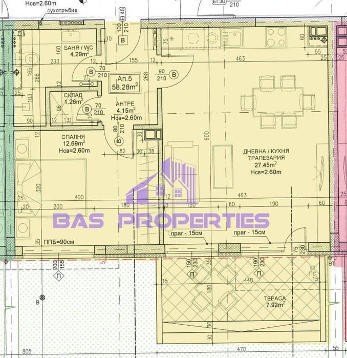 Продава се Двустаен апартамент в София, Дружба 2 - 70 кв.м за 2302 €/кв.м - Снимка #1