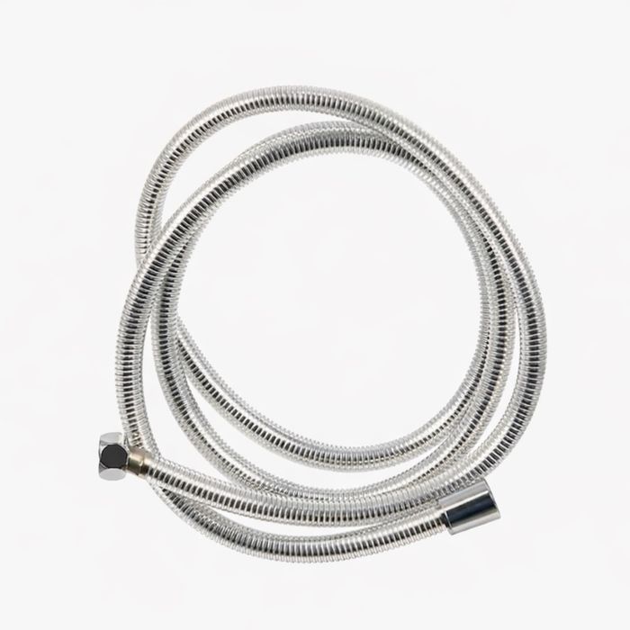 Furtun duș 2 metri, oțel inoxidabil, conexiune universală- nou