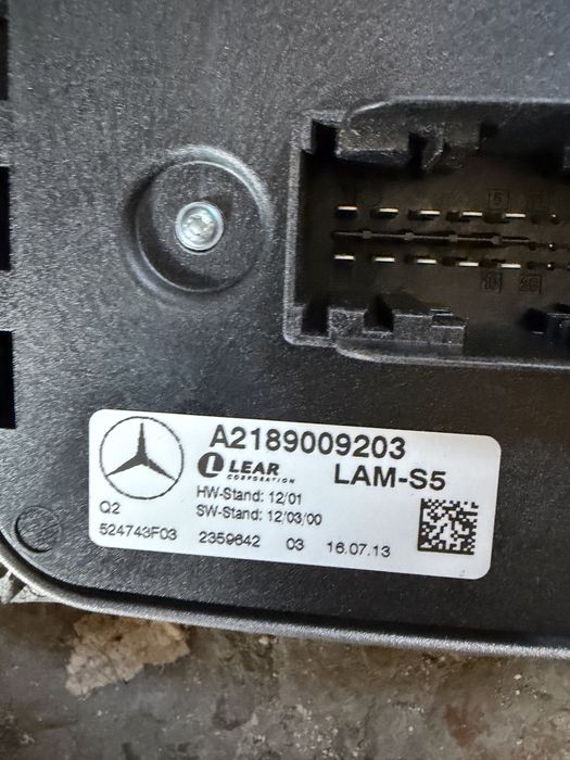 Модул фар Mercedes-benz баласт мерцедес cls w218 e w212