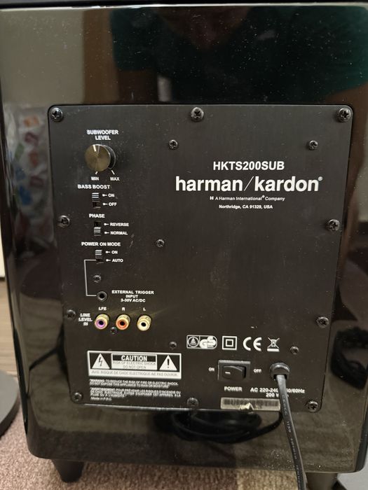 Harman Kardon 2.1 Колонки Subwoofer Ресивър