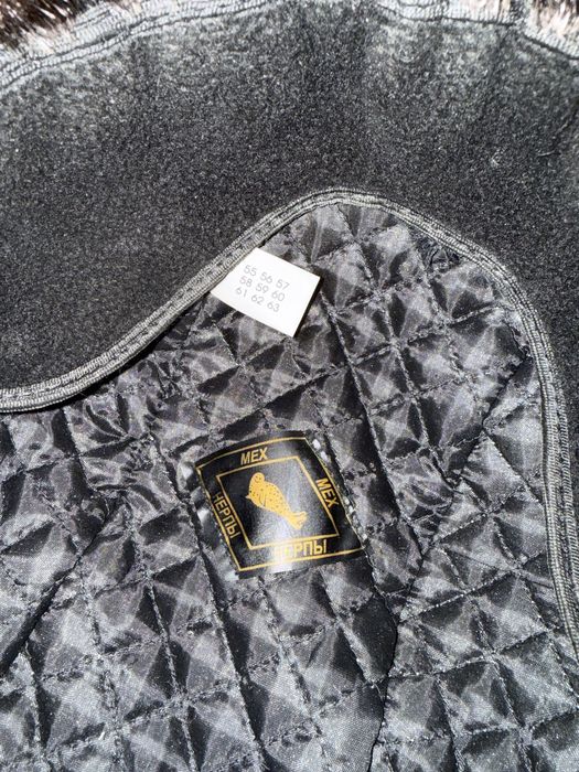 Натуральная меховая шапка нерпы