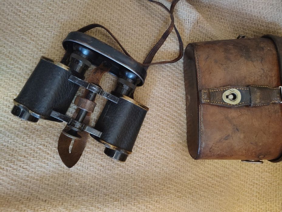 Binoclu Goerz Trieder WW1 8x26 telemetru