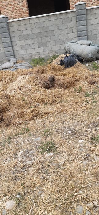 Продам салому остатки