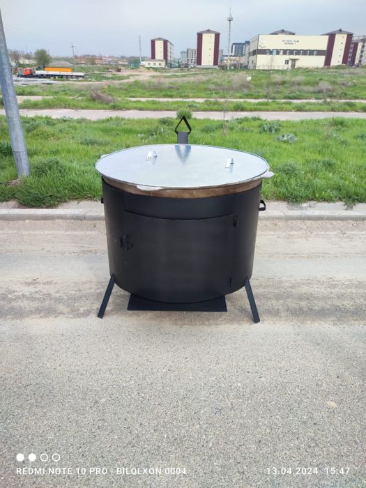 Чугунный казан Большой Узбекский казан