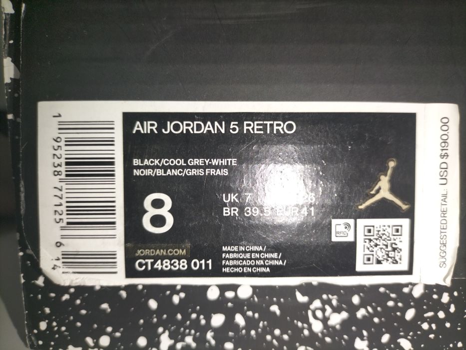Jordan 5 Джордан оригинал