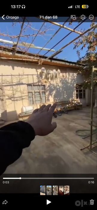 Uy sotiladi srochna chilonzor tumanida fasat 25 metr uy qurib sotishga