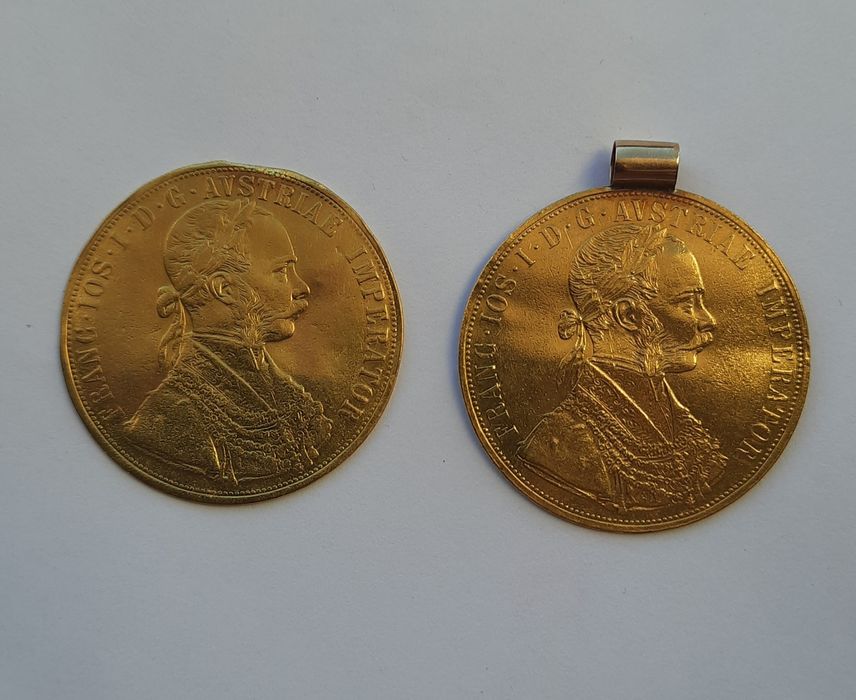 Monede aur 4 ducați vechi - cel mai mic preț!