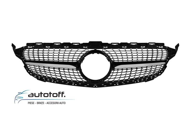 Grila centrala Mercedes C-Class W205 S205 C205 A205 (14-18) Diamond Design