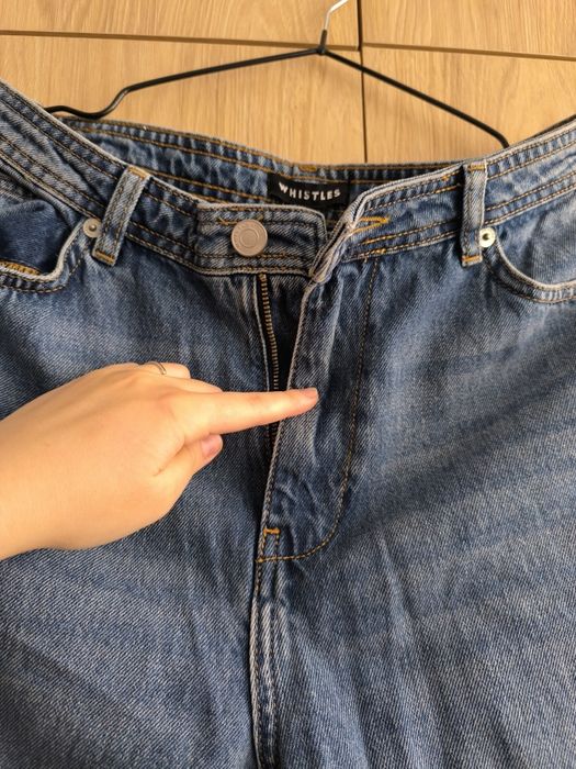 Whistles Authentic Kick Flare Jean / Blugi