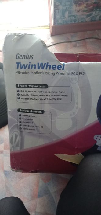 Продам руль и педали компьютерные