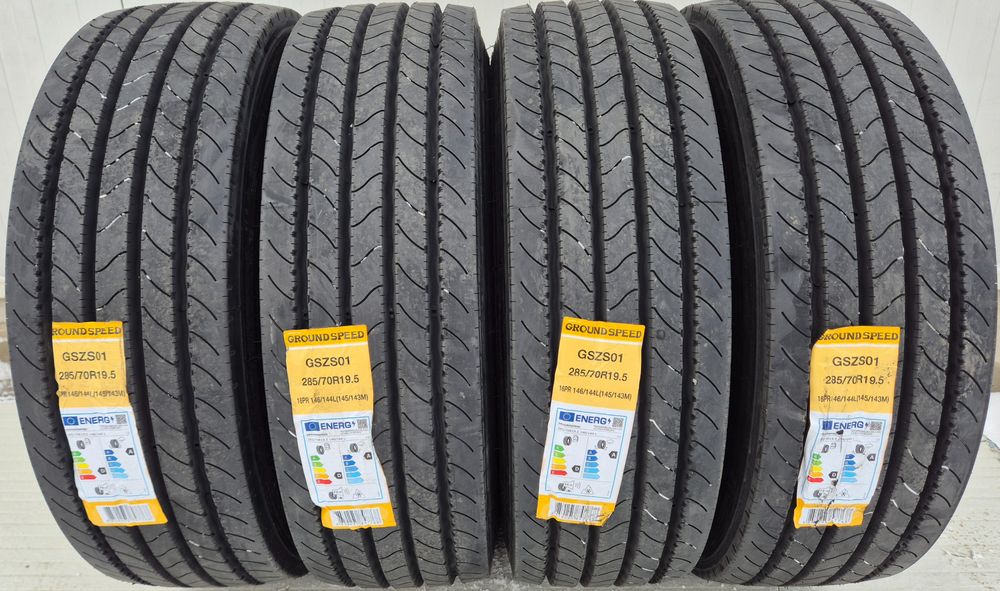 285/70 R19.5, 146L, GROUNDSPEED 16 PR, Anvelope directie M+S PROMOTIE