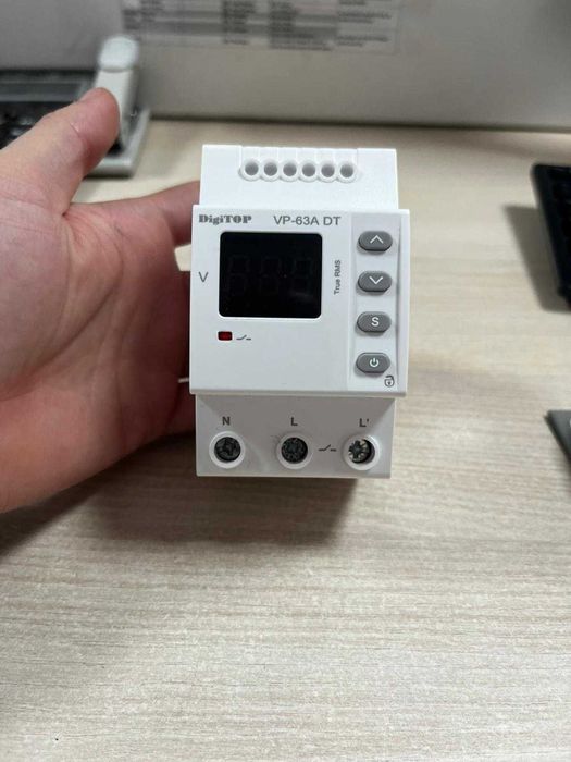 Releu digital de protecție tensiune DigiTOP 63A monofazic