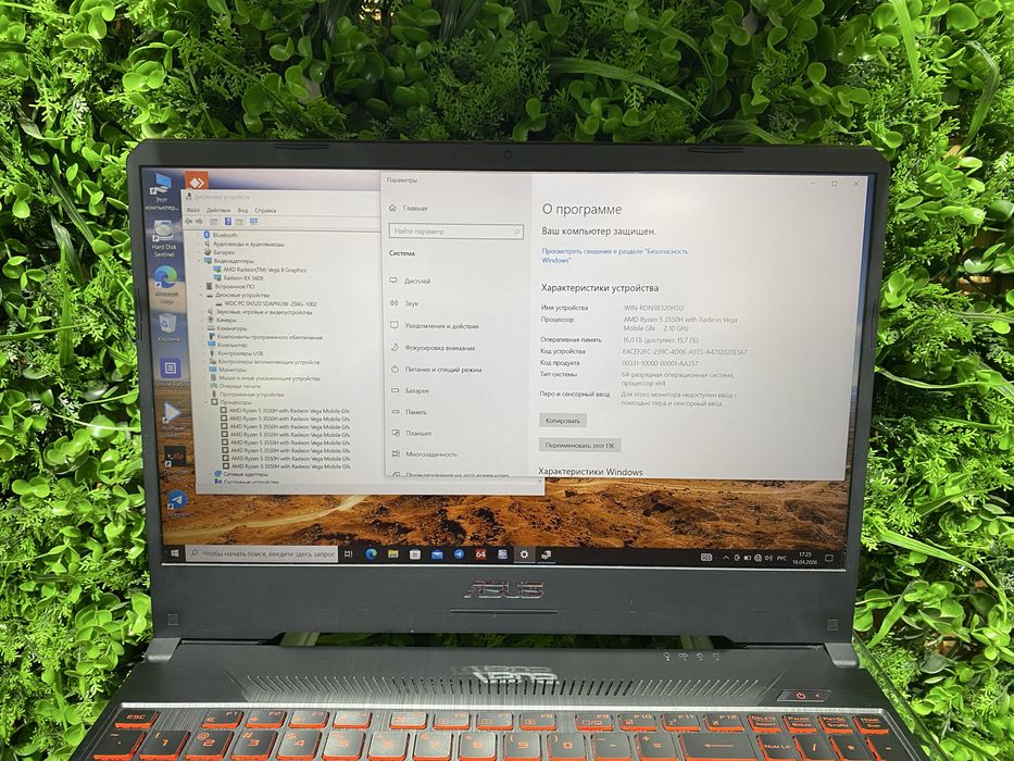 ASUS TUF GAMING 16gb Ram dasturlash soxalari uchun