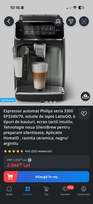Philips Latte go 3300