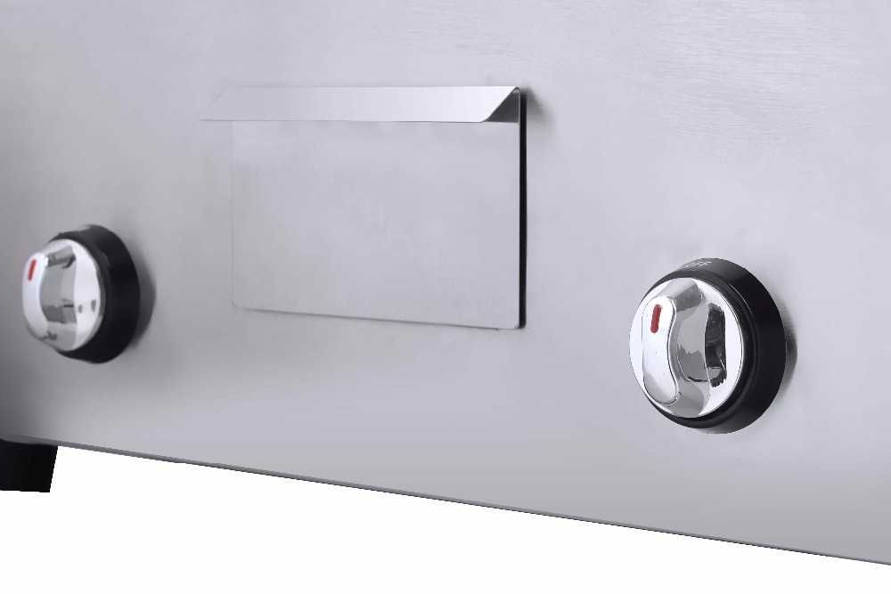 Plita profesionala gatit 2 zone neteda-TRANSPORT GRATUIT