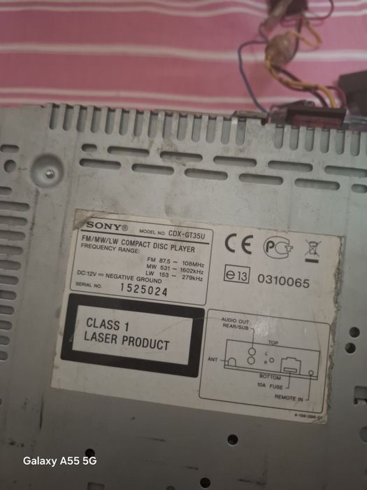 Sony,Jvc radio-cd mp3 usb 100 de lei