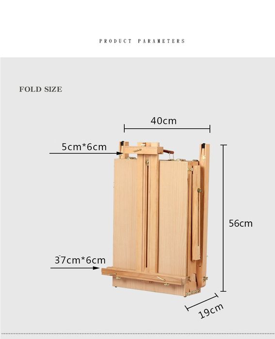 Мольберт Этюдник, французский тип, дерево