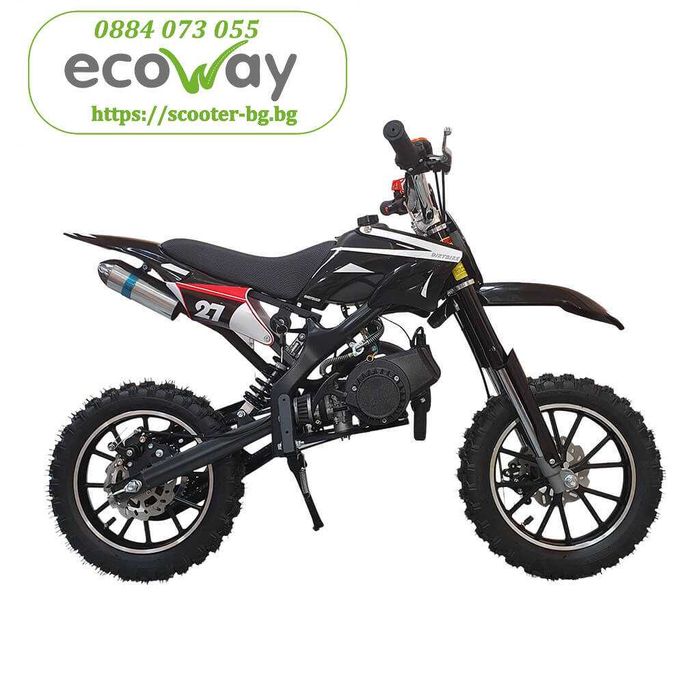 Детски бензинов кросов мотор EcoWay D7-05 - 49CC - 45KM/H