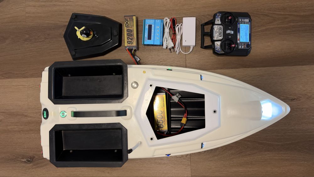 Navomodel pescuit plantat de viteza Autopilot  Sonda de adancime