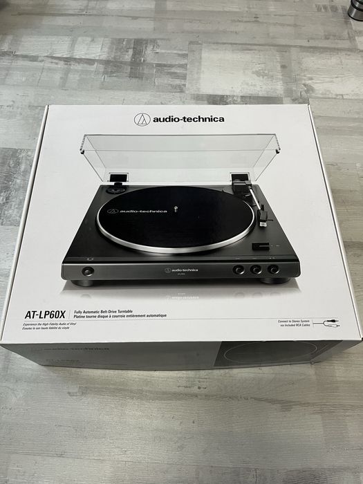 Pickup Audio-Technica AT-LP60XBK negru