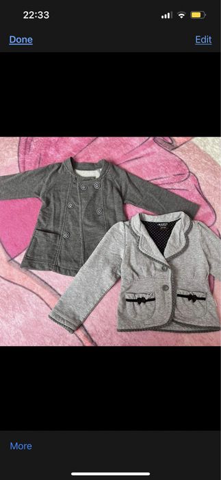 Тениски за момиченце Zara Benetton Modivi Next