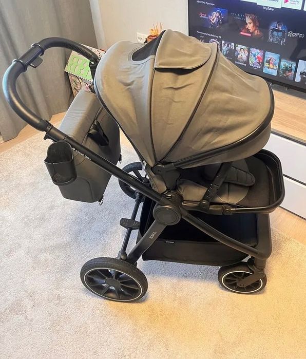 Продам Универсальную Детскую Коляску 2в1, Kikka boo Naya Grey, Идеал
