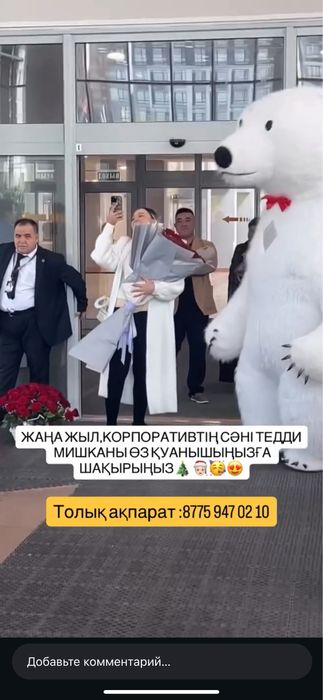 Тедди мишка на прокат