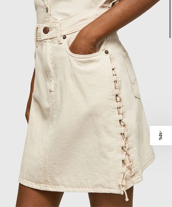 Дънкова пола Pepe Jeans