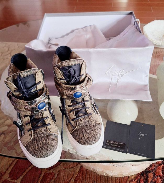 Sneakers creație Giusepe Zanotti damă, mărime 39