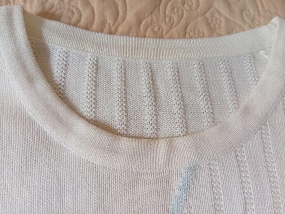 Рубашка джинсовая,свитер. Оригинал Р.52