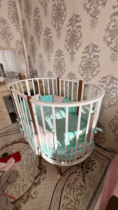 Детский манеж 3в1 (с маятником)