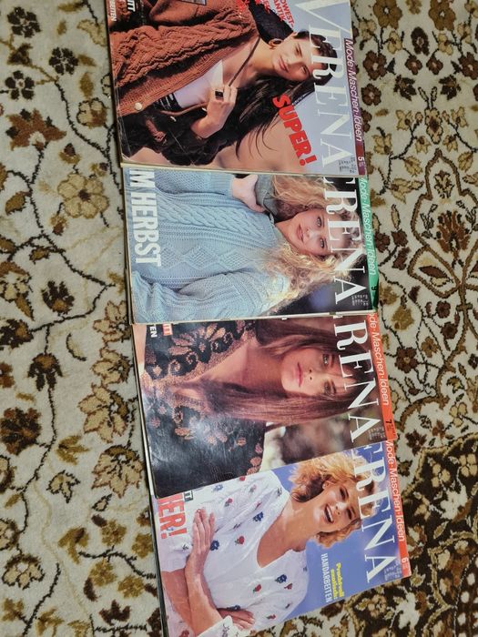 Списания Burda, Modiche machine, Handarbaiten