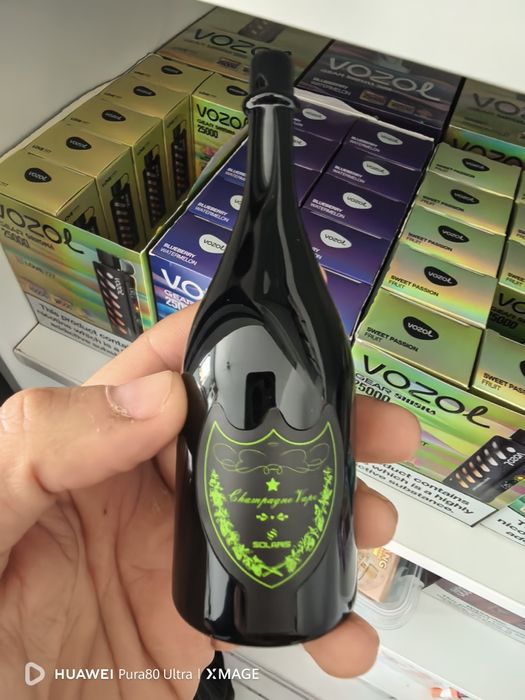 Vape 30.000 Puffas Champagne Reincarcabil Narghilea Abur Mult