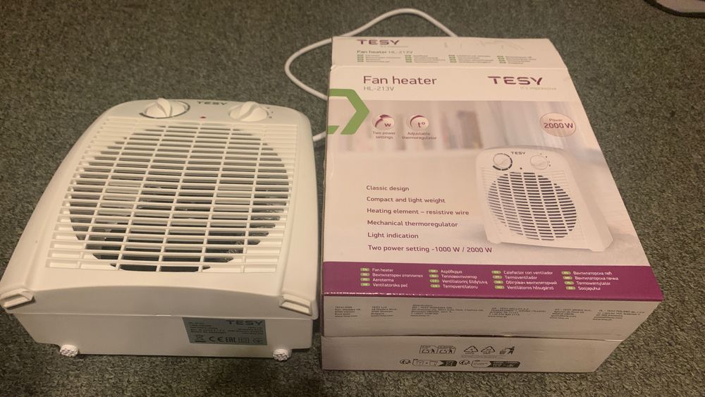 Печка с вентилатор