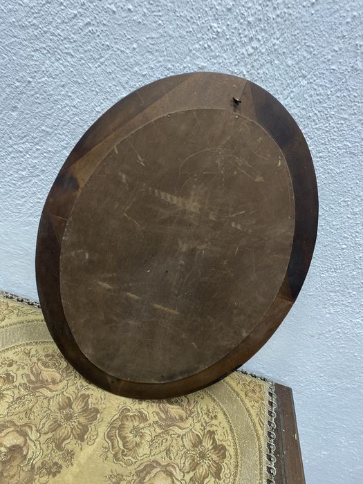 Старо френско огледало с орехова рамка