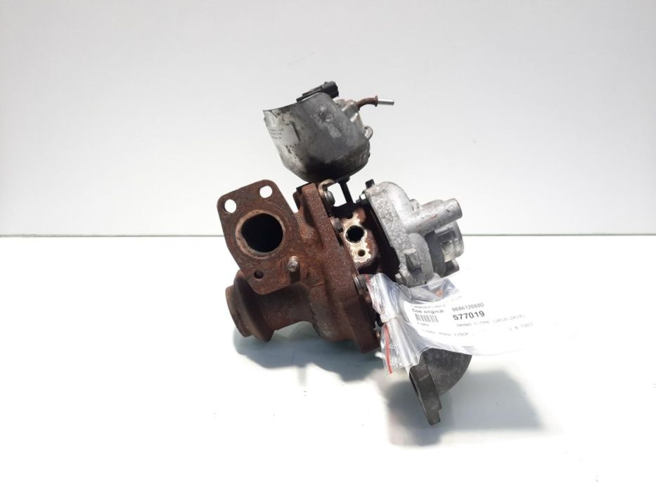 Turbosuflanta, cod 9686120680, Peugeot 208, 1.6 HDI, 9HD