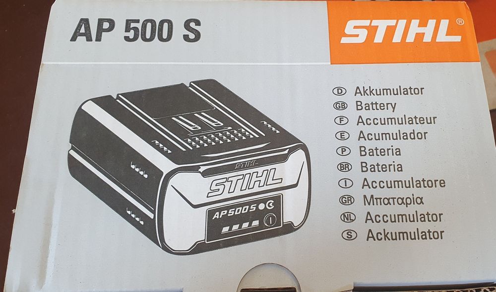 Нова батерия STIHL AP 500 S