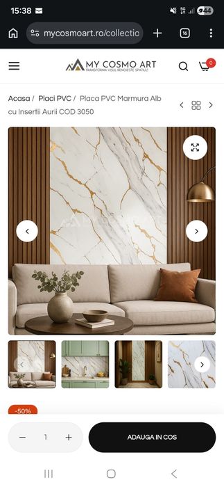 Riflaje MDF tip panou