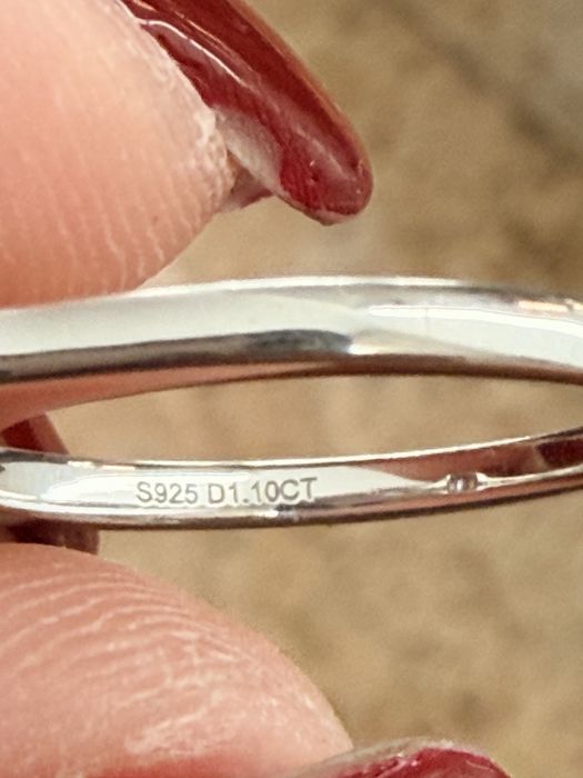 Сребърен пръстен с диамант Goto