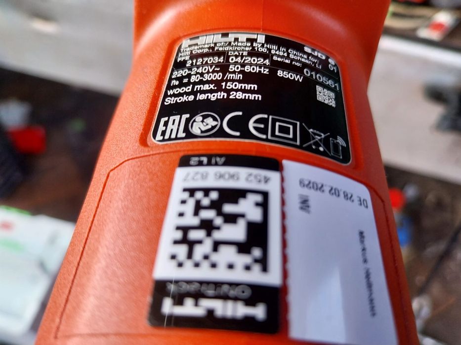 Ferăstrău pendular HILTI SJD 6 , fabric. 2024