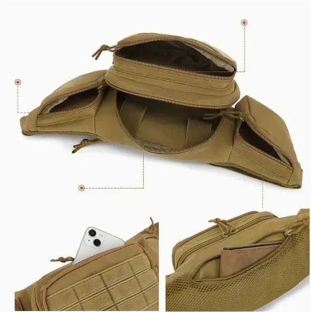 Тактическа чанта за кръст с кобур Лов, Еърсофт, Airsoft