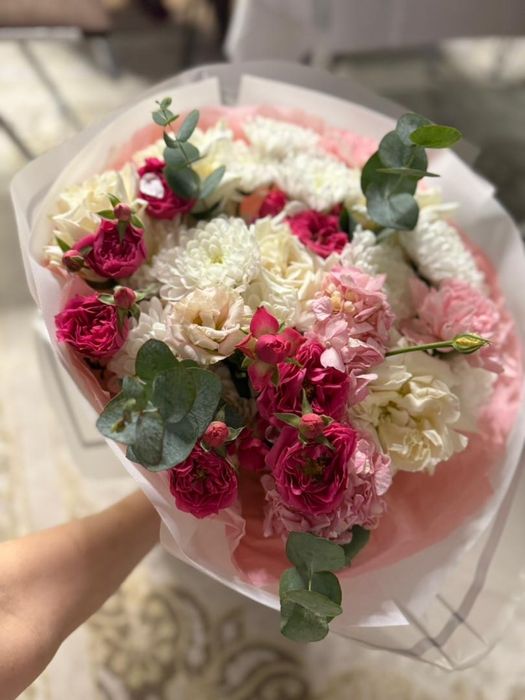 Цветы букеты свежие