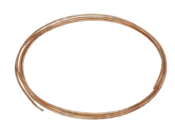 Conducta frana cupru diametru 4,75 mm, Grosime perete 0,9 mm, lungime 5000 mm