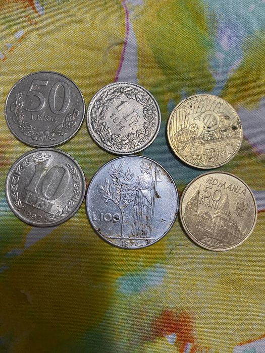 Monede vechi pentru colecționari